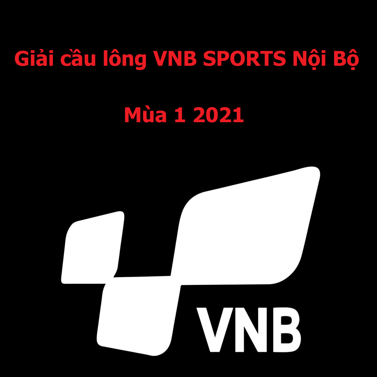Tổ chức trực tiếp giải cầu lông VNB Sports Nội Bộ mùa 1 2021