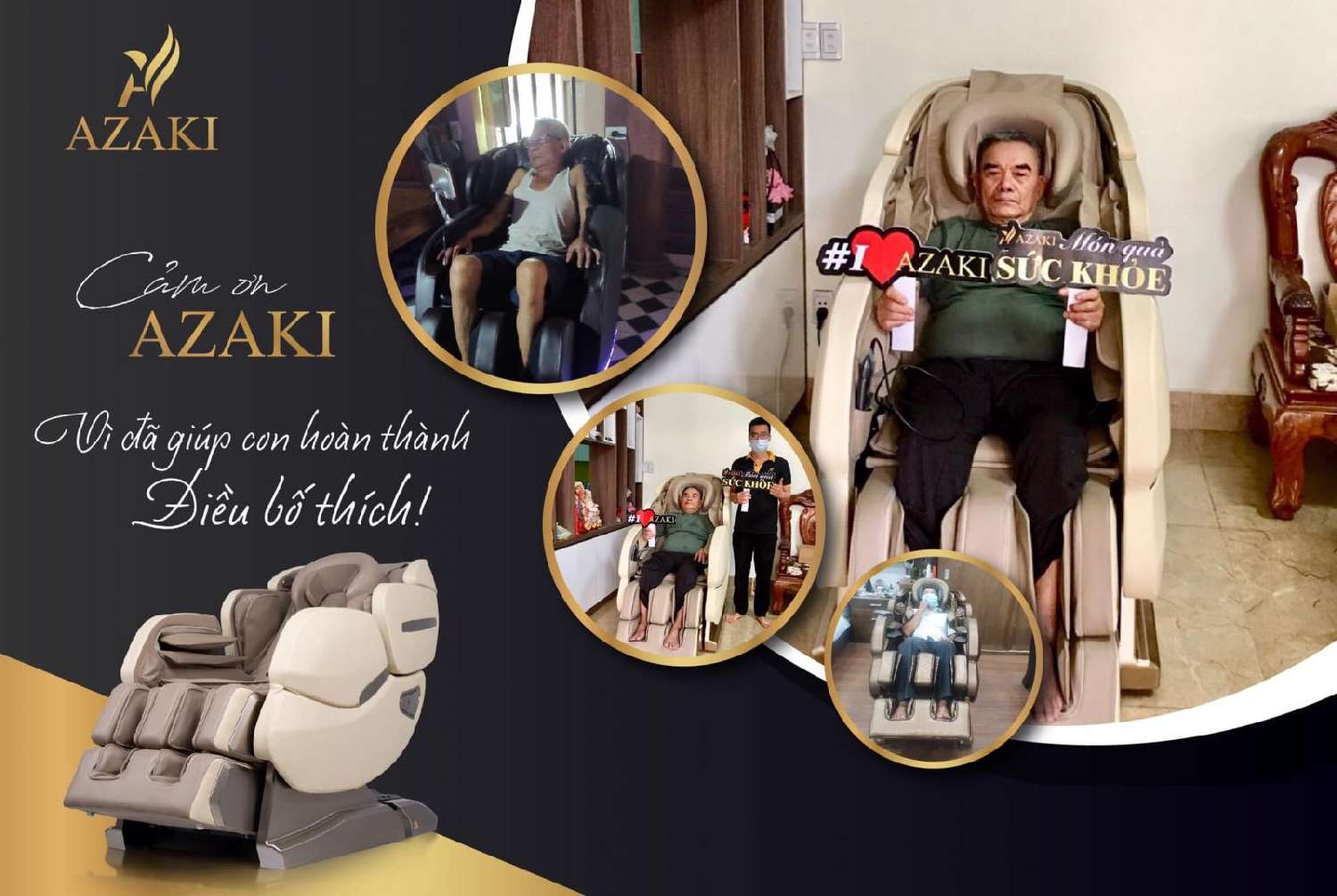 Giới thiệu Công ty ghế Massage Azaki