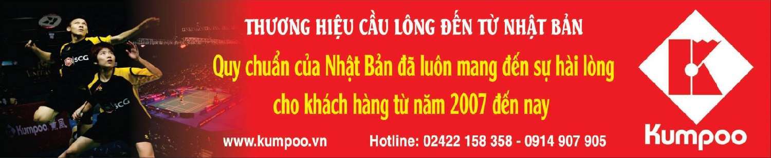 Lê Thắng Kumpoo - Nhà tài trợ quà tặng Vàng đầu tiên giải cầu lông VNB Open I